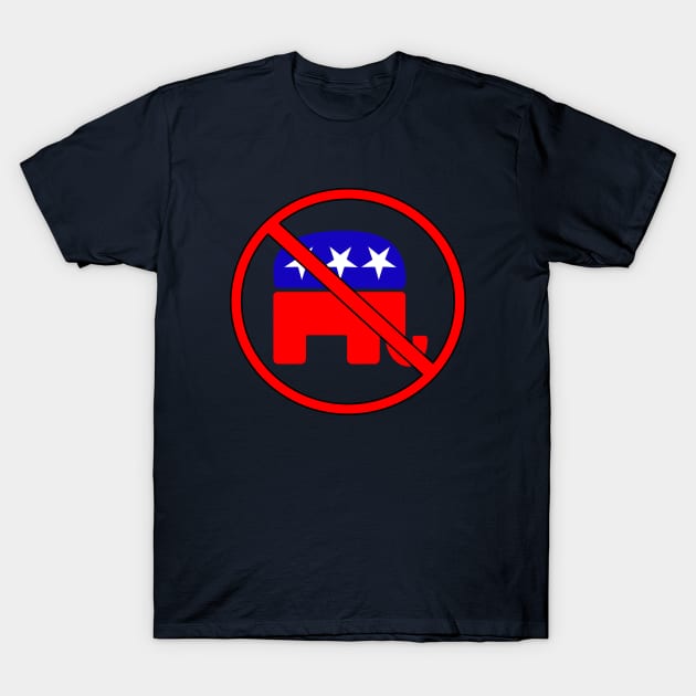 Anti Republican | Vote Democrat T-Shirt by epiclovedesigns